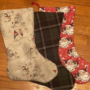 Christmas Stocking - Handmade - Stockings