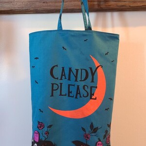Halloween Tote Bag - Candy Bag - Halloween - Trick or Treat - Trick or Treat Bag