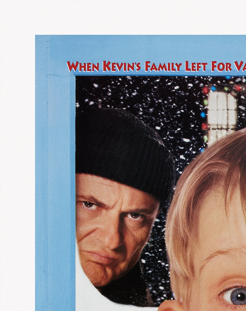 Home Alone - Movie Poster - Digital Poster Download, 300dpi Jpeg, A3 and Tabloid Size, 90's Movie Posters image 5