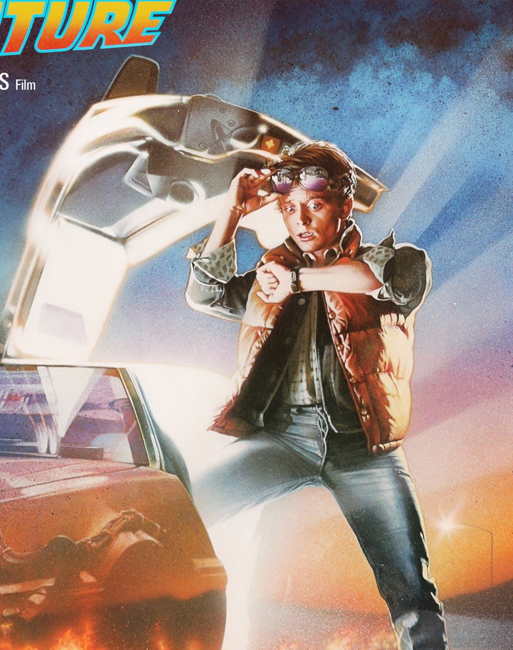 Regreso al futuro - Póster de la película - Descarga de póster digital, 300  ppp Jpeg, A3 y tamaño tabloide, carteles de películas de los años 80 - Etsy  México, image size:1000x1267