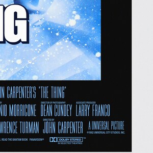 The Thing Movie Poster - Digital Poster Download, 300dpi Jpeg, A3 and ...