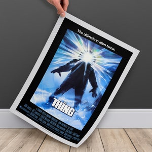 The Thing Movie Poster - Digital Poster Download, 300dpi Jpeg, A3 and ...