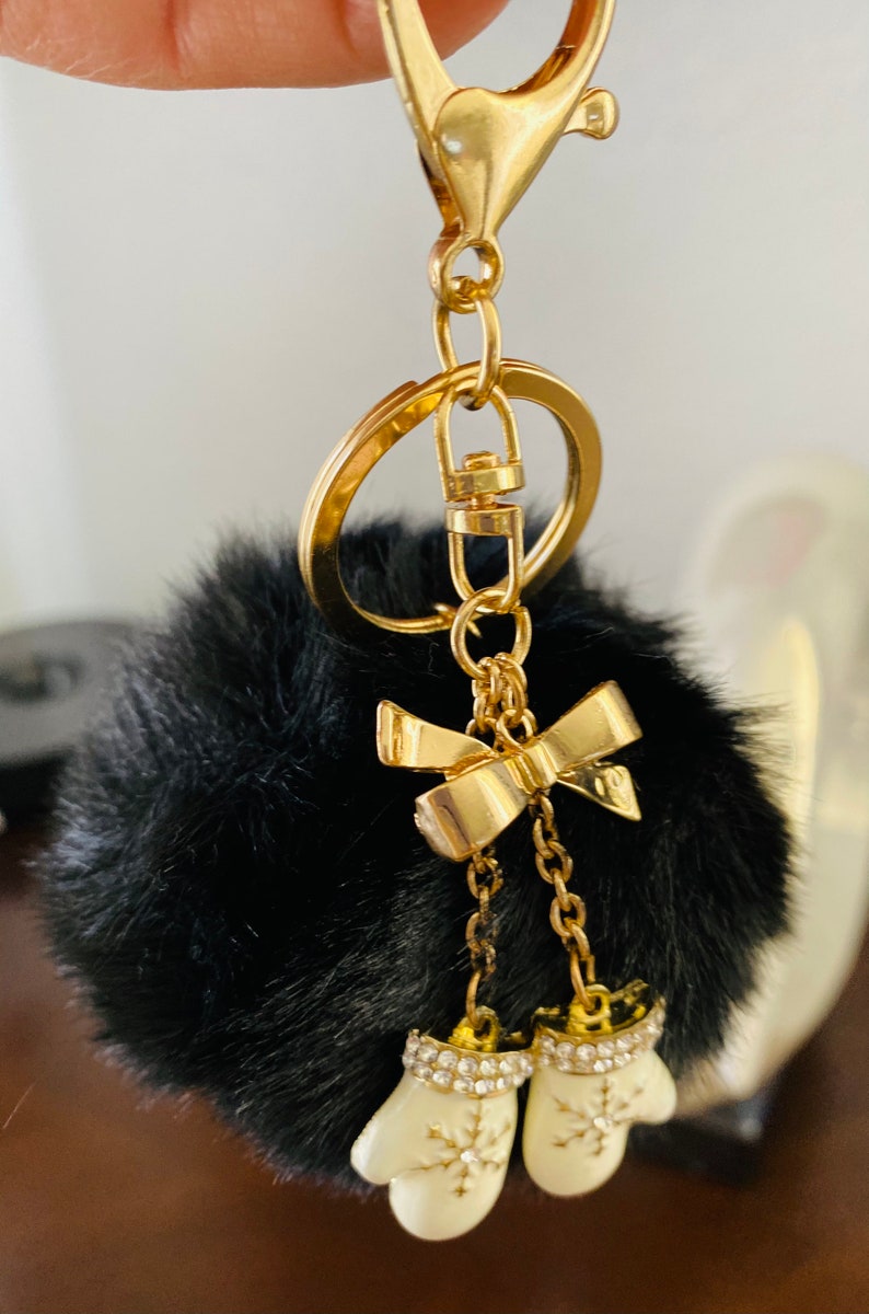 Beautiful mitten key chain