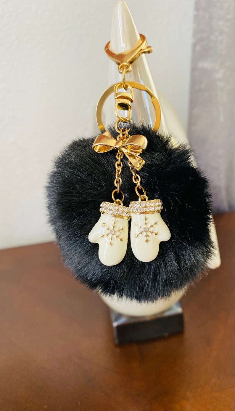 Beautiful mitten key chain