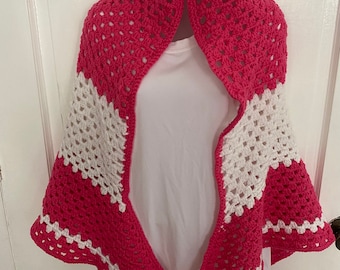 Prayer shawl. Shawl. Hand made shawl. Wrap and shawl.