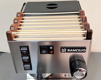 Rancilio Silvia cup warmer wooden mat