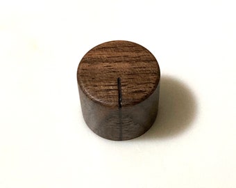 Houten potentiometerkop