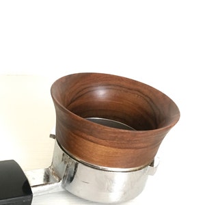 Anneau doseur à expresso de 58 mm, entonnoir pour porte-filtre, équipements de barman, entonnoir à expresso, entonnoir en bois