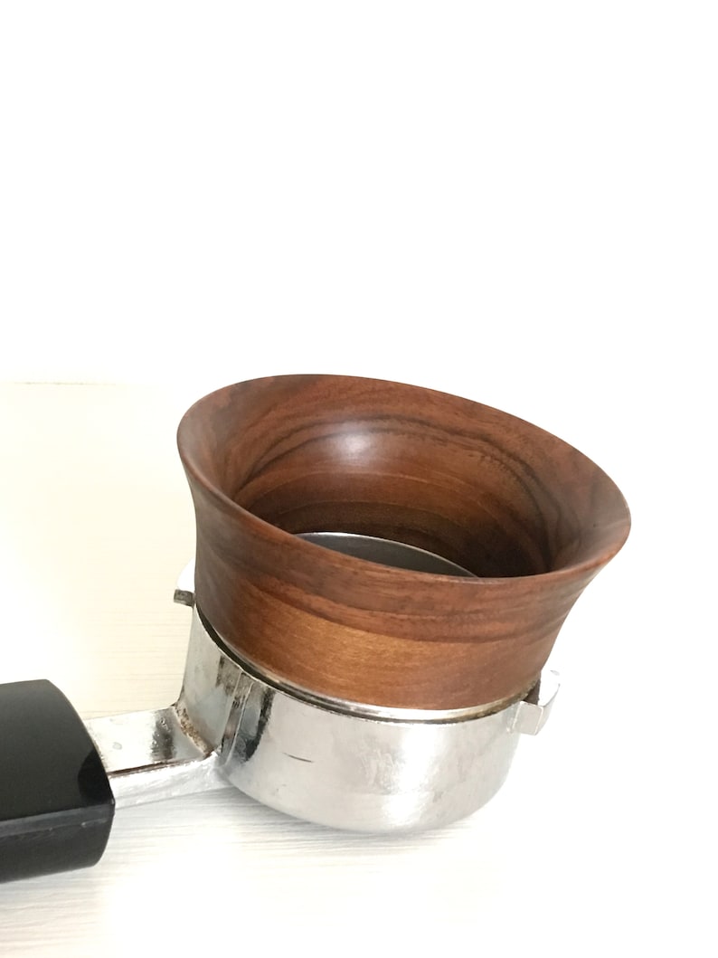 58mm Espresso dosing ring, Portafilter funnel, barista equipments, espresso funnel,wooden funnel