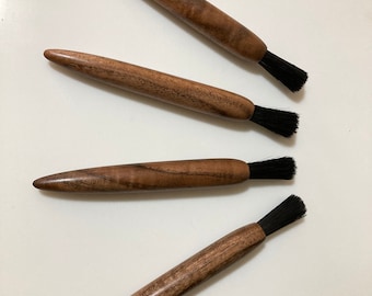 Koffiemolenborstel: houten barista-reinigingstool