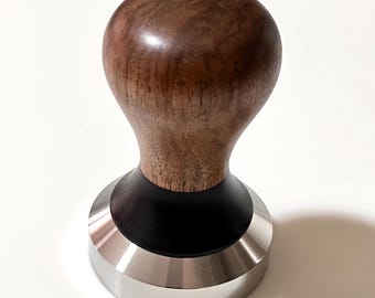 58,5 mm tamper, espresso tamper, wooden tamper