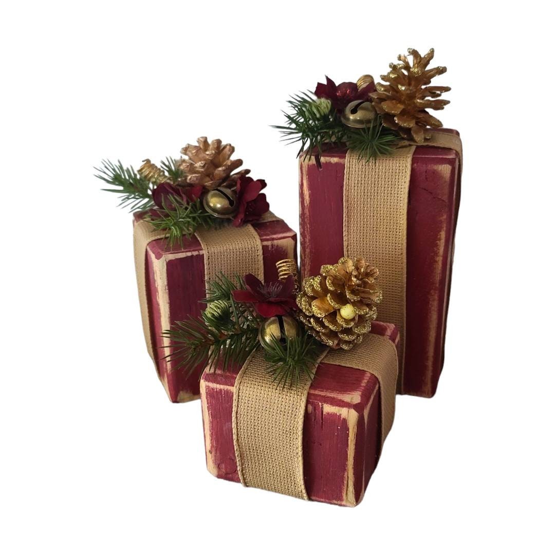 Wooden Christmas Presents 