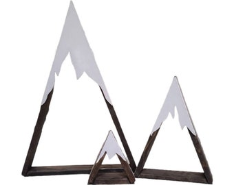 Wooden Mountain Shelves