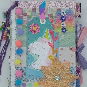 Handmade Unicorn Journal, Memory Keeping J, Diary J, Album J, Heirloom J, Gift J, Keepsake J, Writers J, School J, Scrapbook J, Heirloom J.