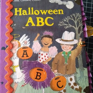 Handmade LGB Halloween Journal, Keepsake J, Diary J, Album J, Heirloom J, Memory Keeping J, Writers J, School J, Gift J, Children's J.