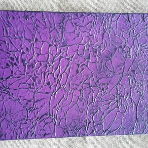 Handmade Sketchbook/  Art Journal (purple colour) Keepsake Art Journal, Memory Keeping Art Journal, Blank Art Journal, Visual Art Journal.