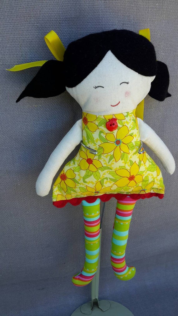 black cotton doll