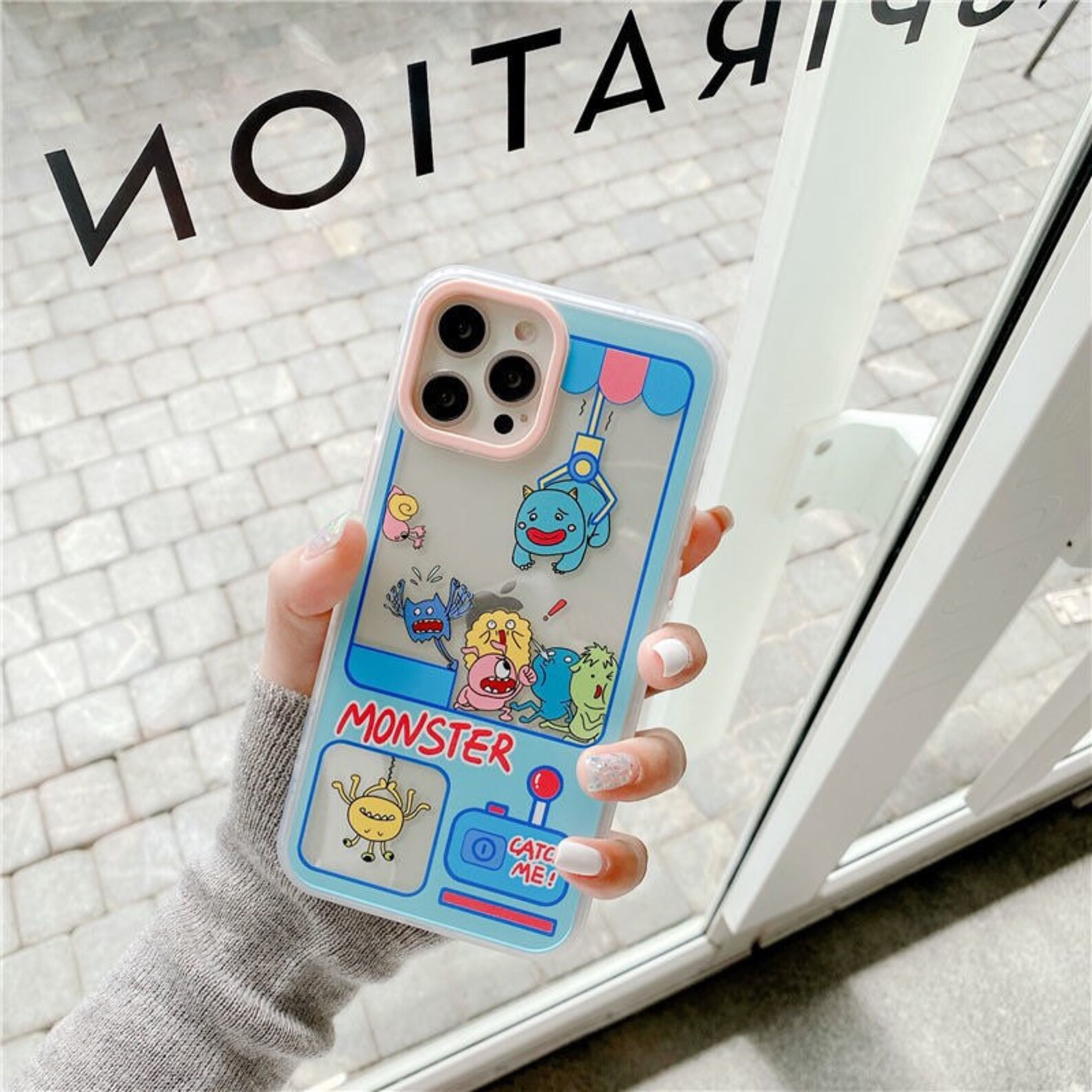 Kawaii cute cartoon phone case for iPhone12/11/6 6s 7 8 Plus X | Etsy