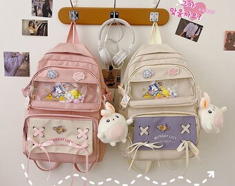 pastel bookbag