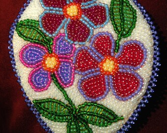 Beaded Hair Clip