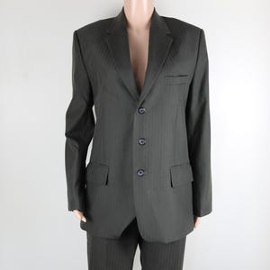 Vintage 70s Blue Velvet Jacket, Mens Medium, Ladies 12, 70s