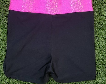 Vintage 90s Active Wear Bike Shorts, 90s High Waisted Exercise Shorts, Size 8-12 (Super stretchy), 90s Shorts, 90s Lycra, 90s Bike Shorts