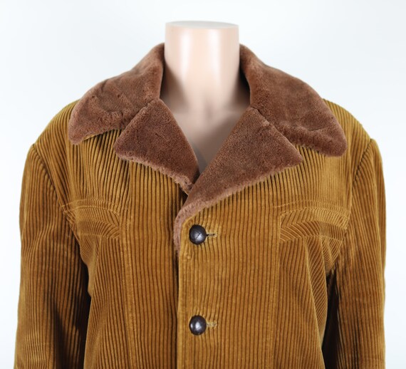 Vintage 70s Corduroy Lumber Jack Jacket, Vintage … - image 4