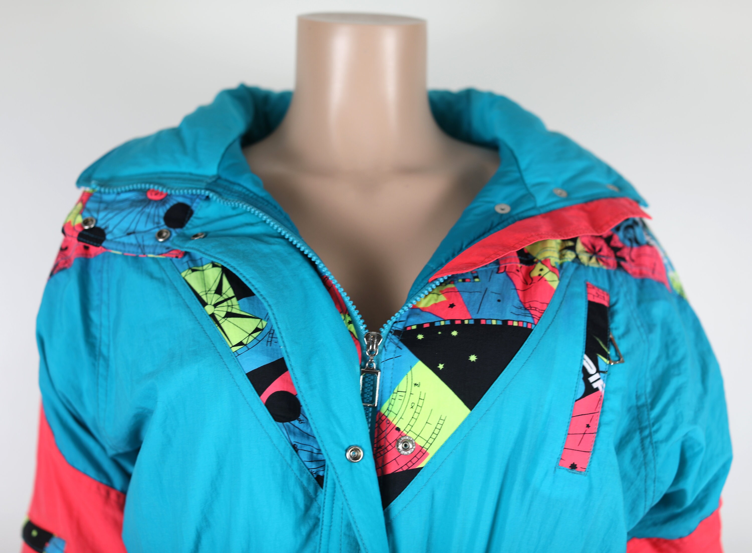 レア 80s Fox image ski jacket ブルー FOX IMAGE SKI JACKET 1980'S OLD｜SAFARI サファリ｜高円寺