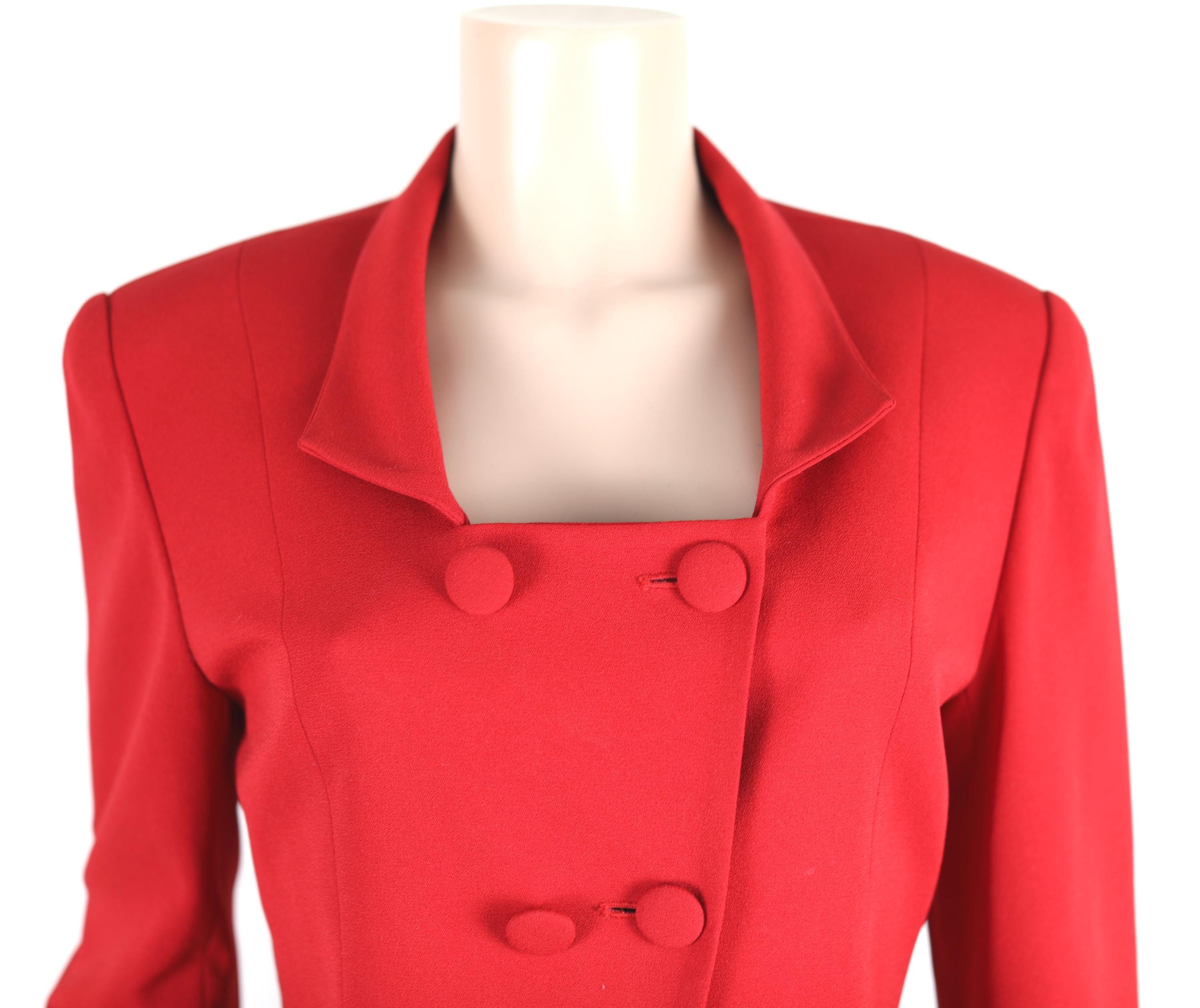 高級素材使用ブランド boa Dior Christian 90s half L wine coat