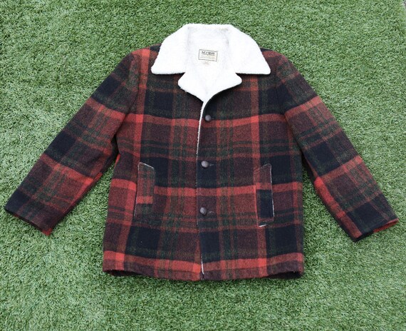 red and black lumberjack jacket mens