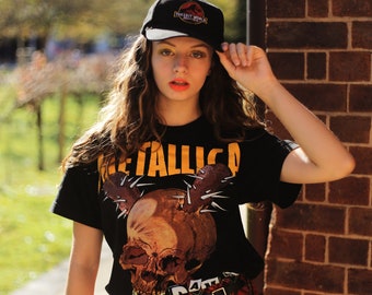 Vintage 80s Metallica Damage Inc Tee as Worn by Justin