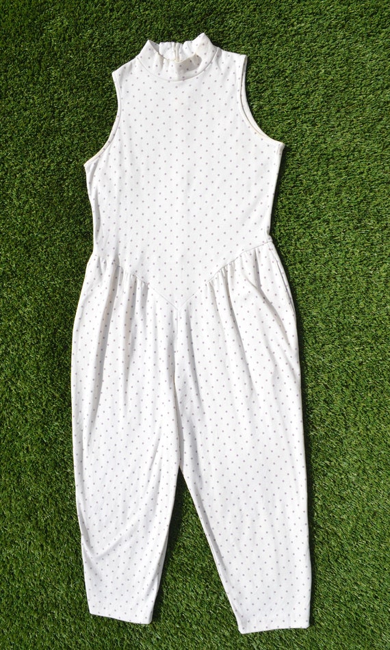 Vintage 80s Jumpsuit, Size 10, Retro Jumpsuit, Vin