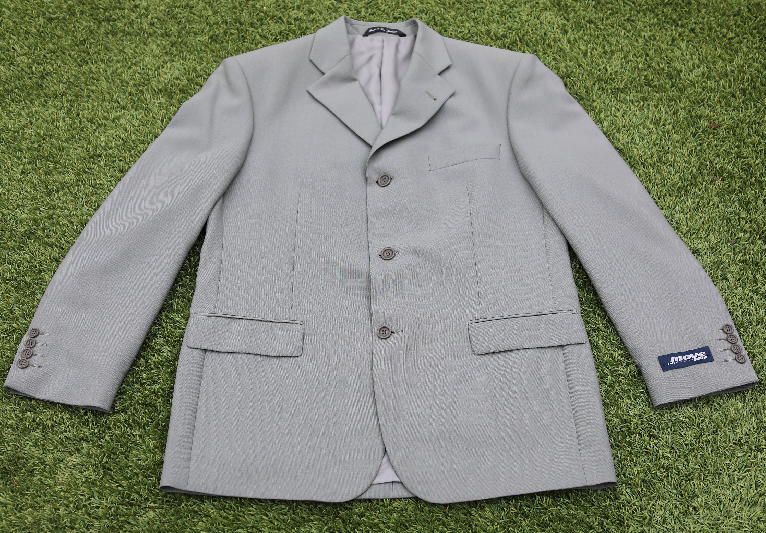 Vintage Y2K Grey Suit, Y2K Suit, Size 12, 2000s Suit, 2000s