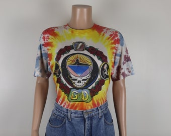Vintage 90's Grateful Dead Tie Dye Tee, 1994 Summer Tour Tee