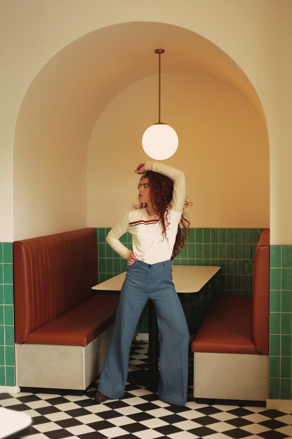 Vintage 70's Flares. Size Small. Disco Pants. Bell