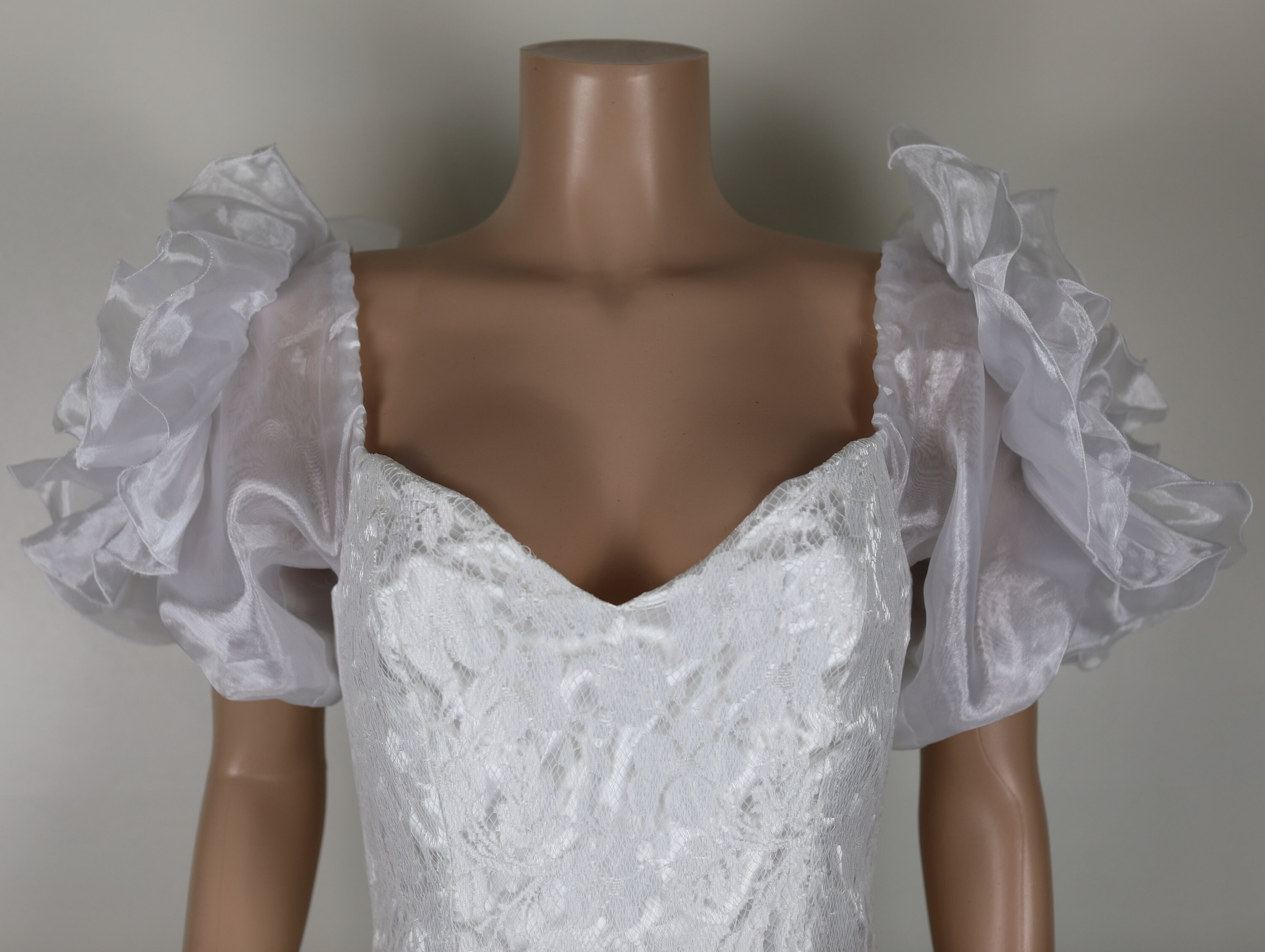 lace wedding dresses mermaid Backless Wedding Dresses Lace Mermaid Modern Spaghetti Straps Bride Dress main image 0