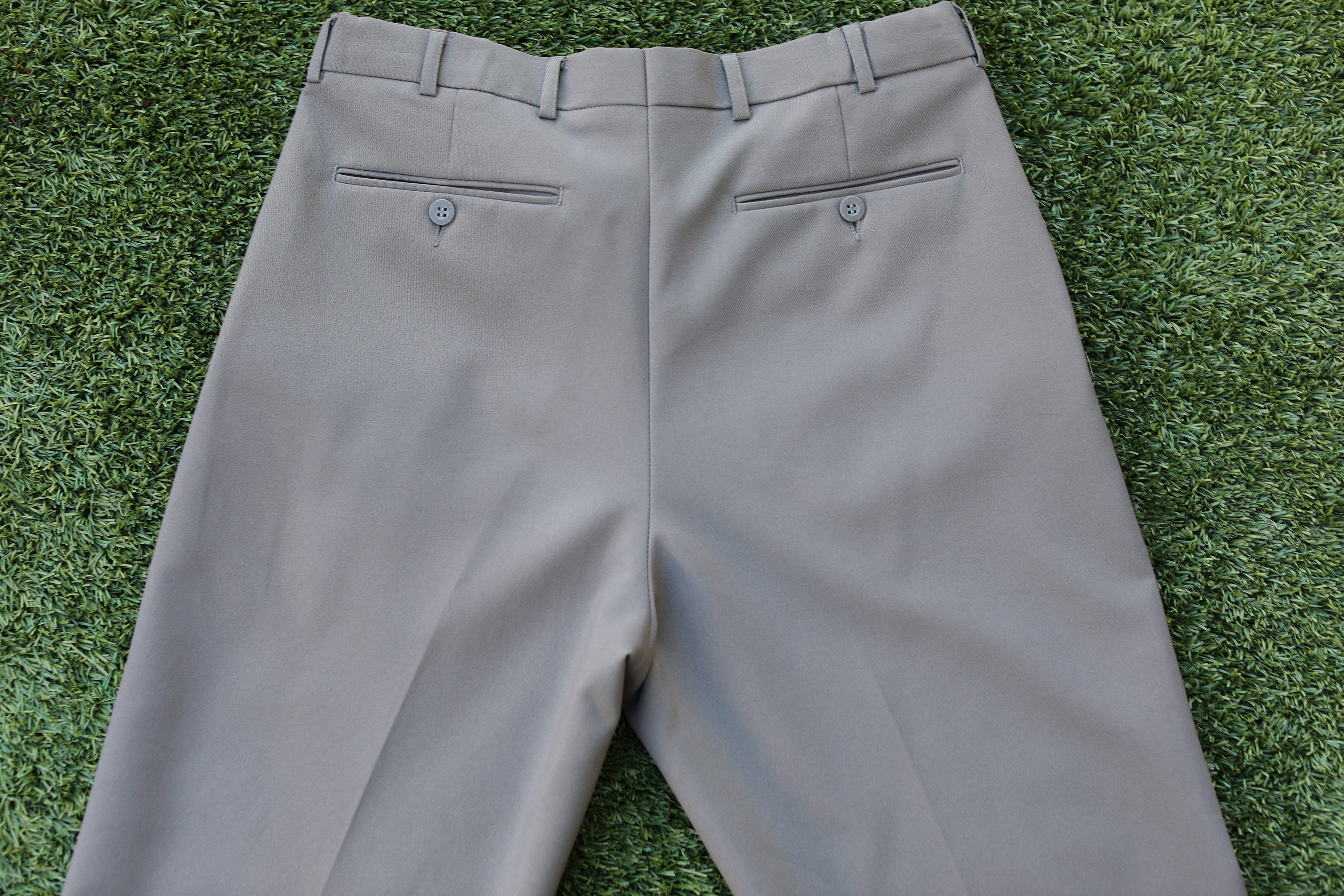Vintage 90s Grey Suit Pants, Size 12 Ladies, Size 87R Mens