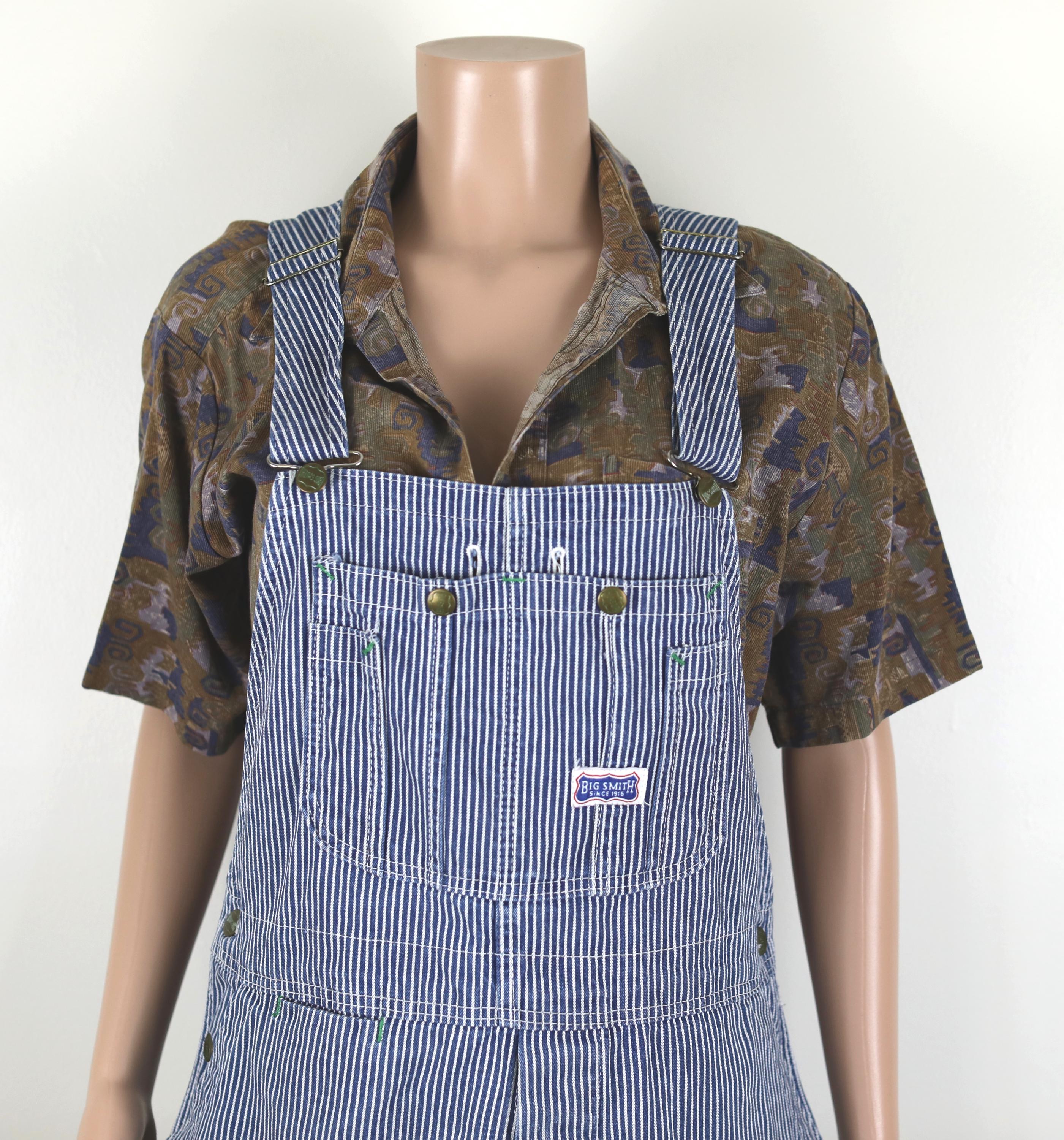 Vintage 90s Big Smith Overalls, Medium Mens, 14 Womens, 90s