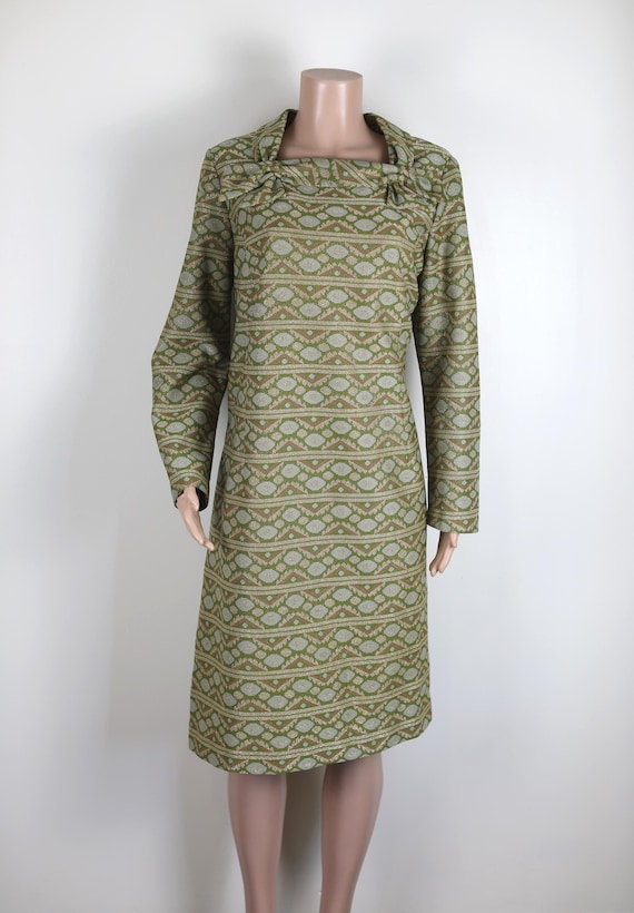 Vintage 70s Lurex Dress, Size 18 Ladies, Gold Disco Dress, Vintage Disco  Dress, Green and Gold Dress, Plus Size Vintage 1970s Dress, Retro - Etsy