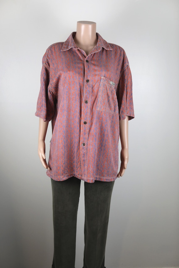 Vintage 90s Shirt, 90s Kuta Lines Shirt, 90s Surf Shirt, Womens 16, Mens Large, 90s Surfer, 90s Grunge Shirt, 90s Australia, 1990s Surf