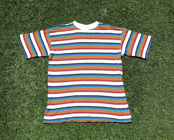 Vintage 70s Striped Tee, Mens Size Large, Ladies Size 16, That 70s Show Tee, Vintage 70s Tee, Striped 70s Shirt, Vintage 1970s Cotton Shirt - Etsy Vintage 70s Striped Tee, Mens Size Large, Ladies Size 16, That 70s Show Tee, Vintage 70s Tee, Striped 70s Shirt, Vintage 1970s Cotton Shirt - Etsy