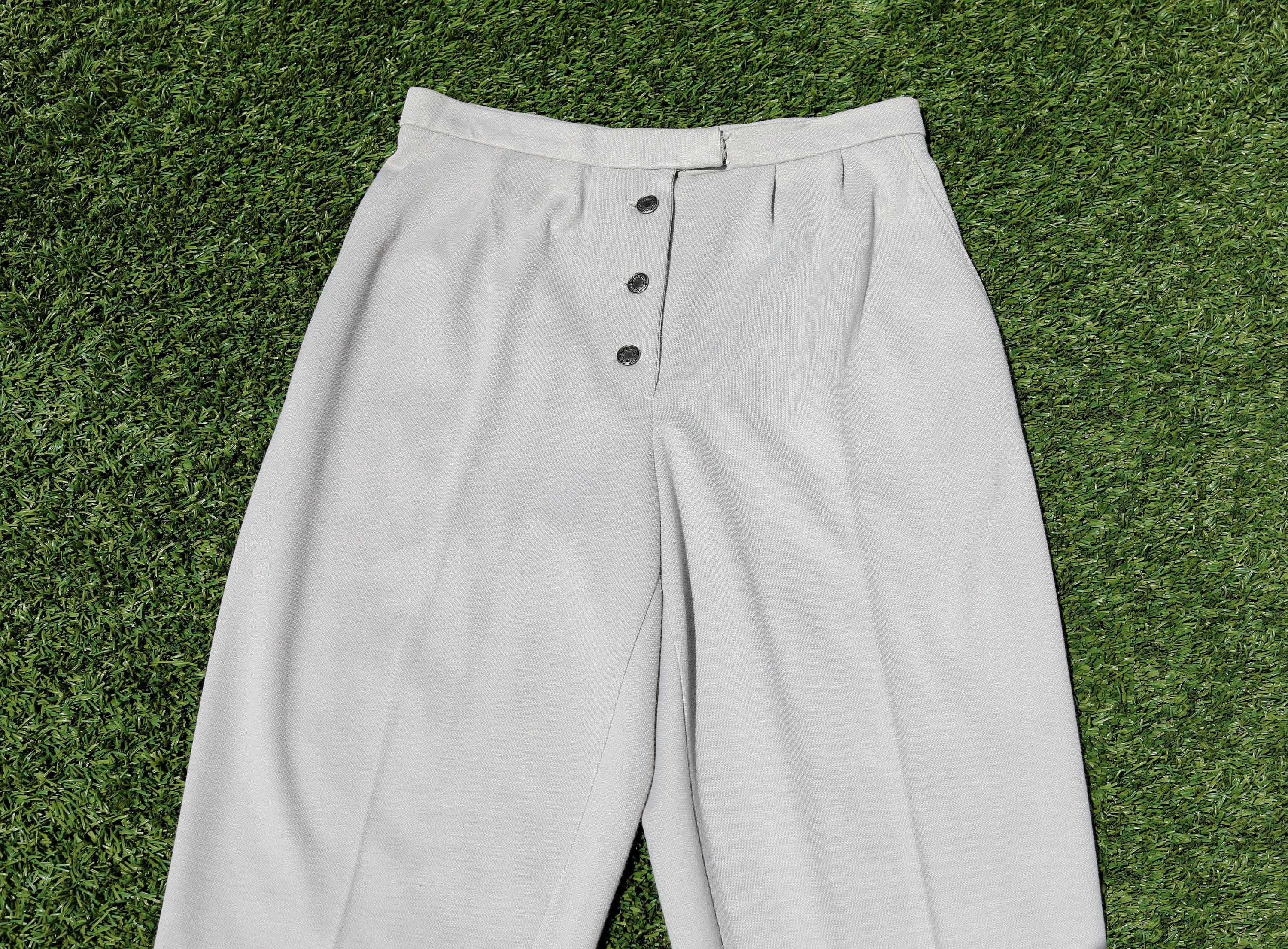 Buy Vintage 90s Grey Pants, Size 8, High Waisted, Vintage 90s