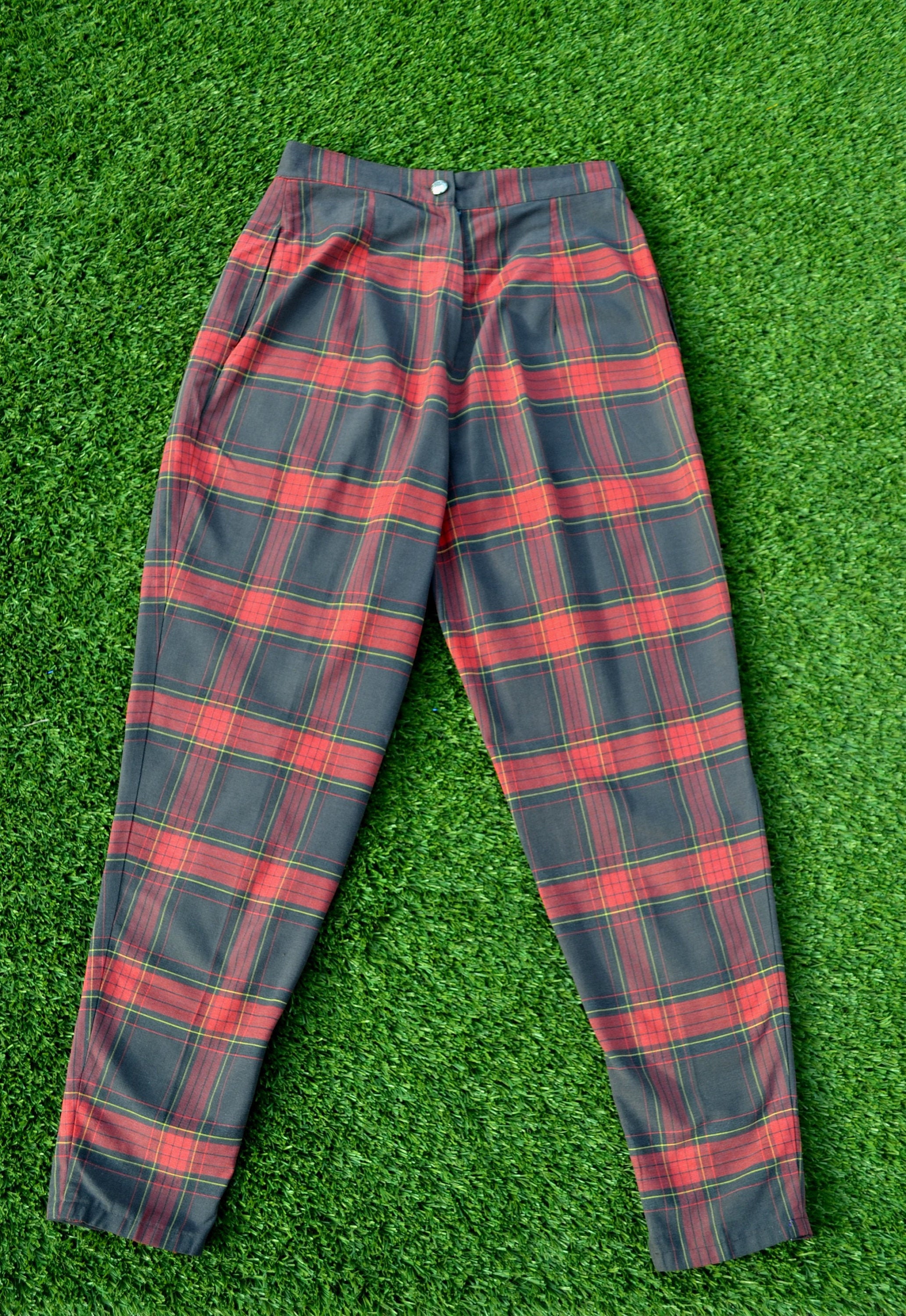 Vintage 70s Dark Academia Pants Womens 