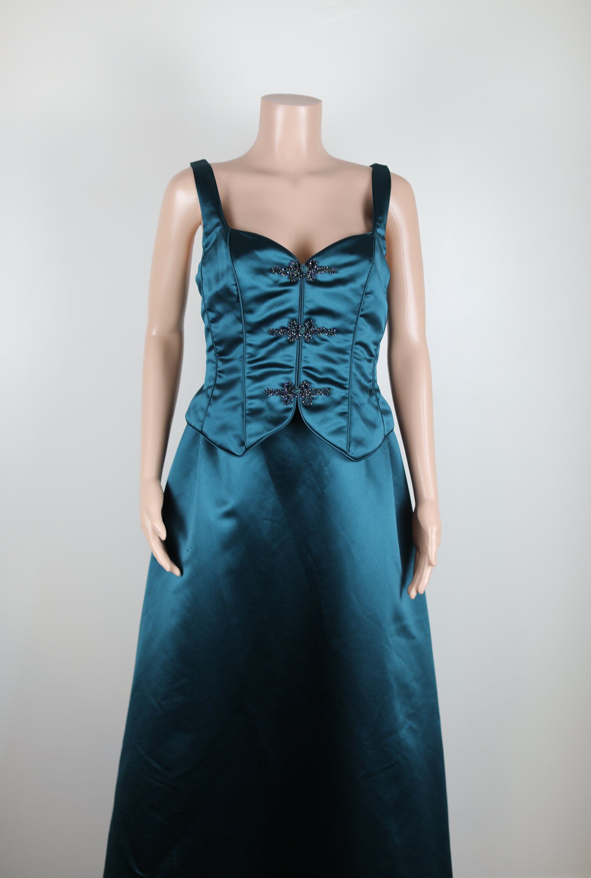 plus size 90s prom dresses Primavera Couture 14050 Long Prom Dress Plus Size Corset Beaded Fitted Formal Gown 16W / Black