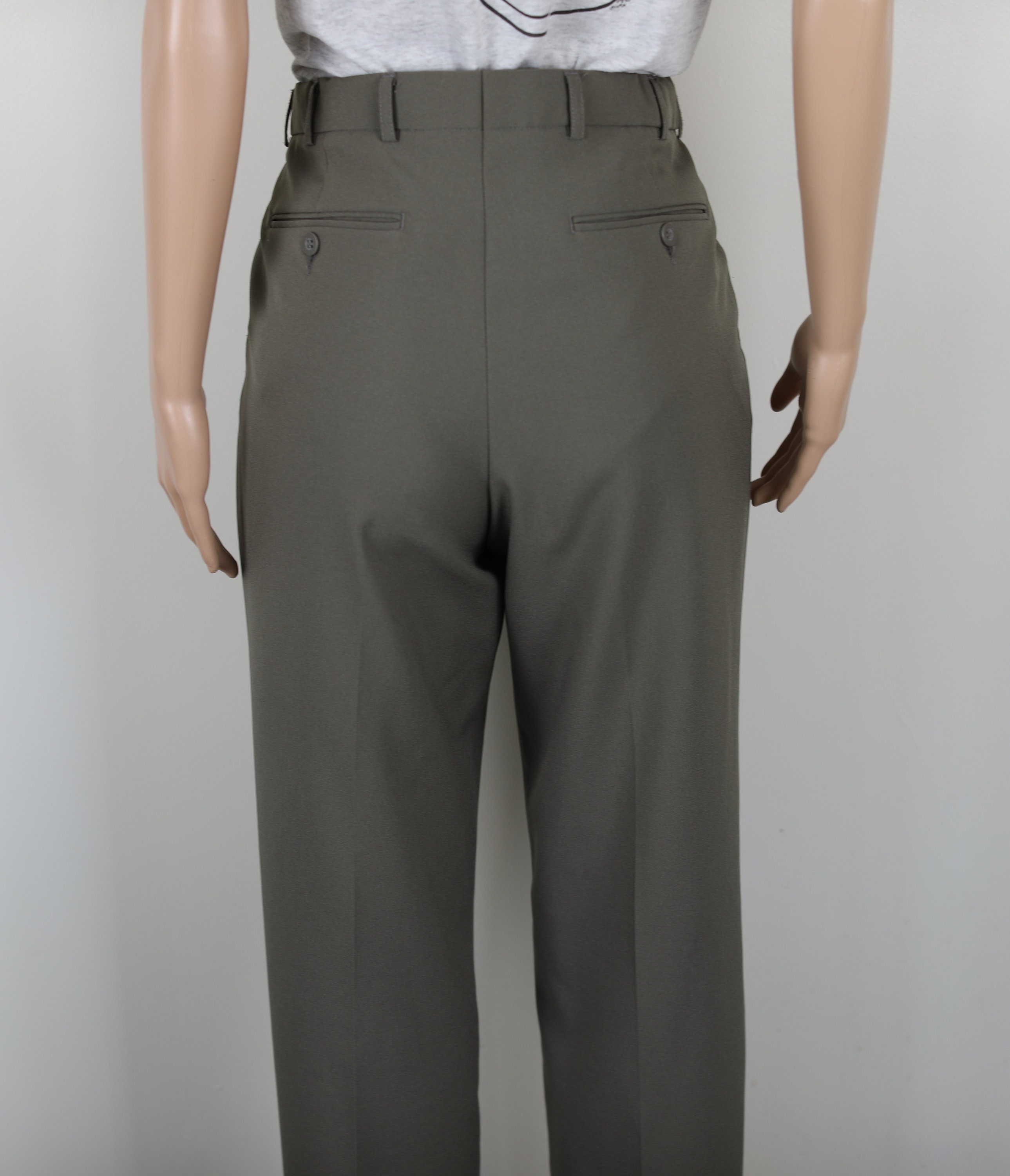 パンツ 90s vintage slacks mat gray Vintage 90s Grey Suit Pants, Size 12 Ladies, Size 87R Mens