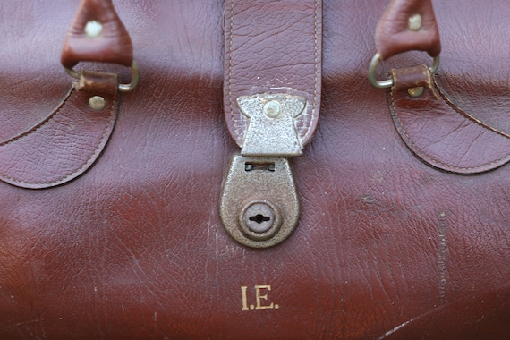 Leather Doctors Bag, 1940s France