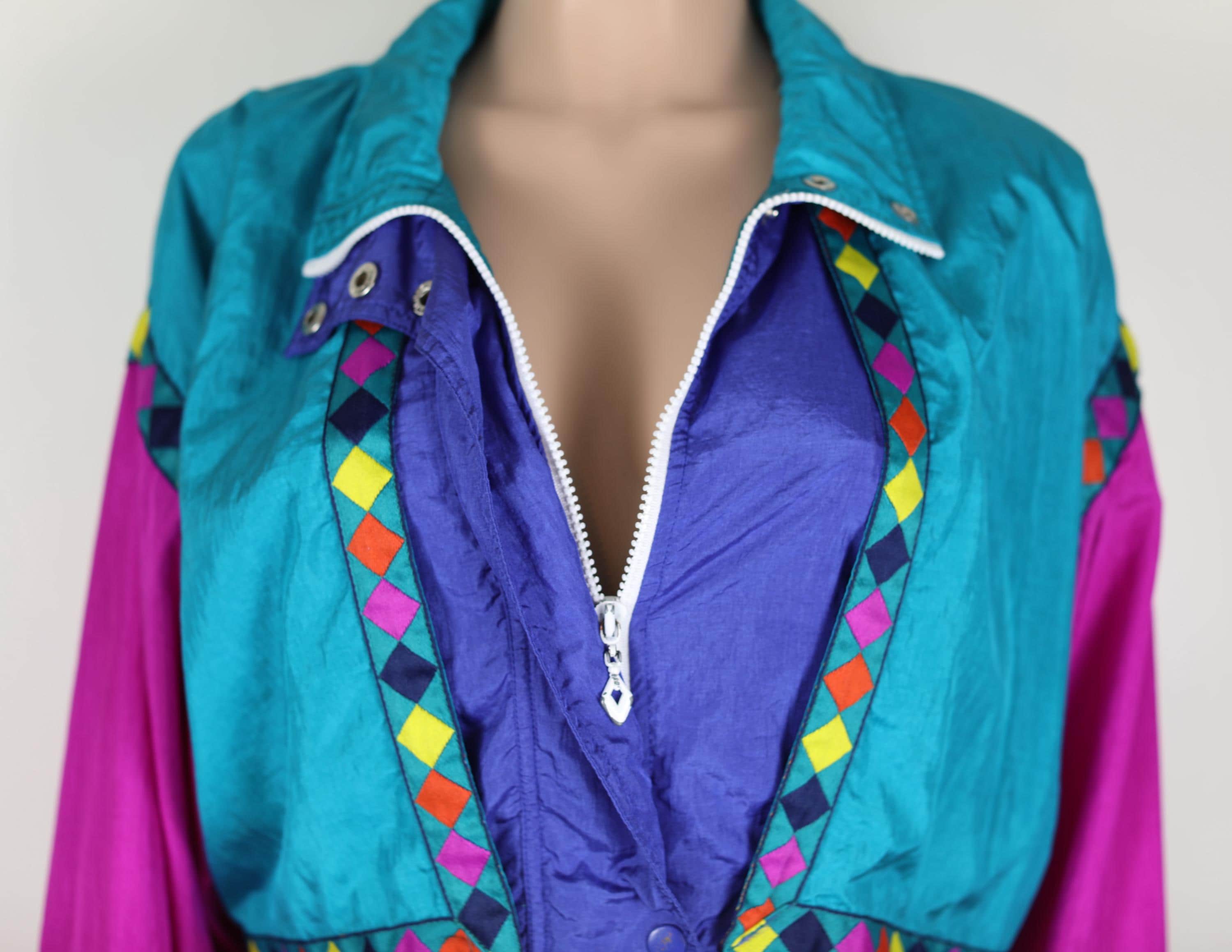 Vintage 80s Tracksuit SET, Size 12, Kath and Kim, Abby and Ilanna