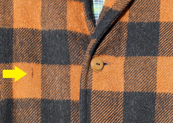 Vintage 70s Orange Lumberjack Jacket, Sherpa Jacket, Camping Jacket. 70s Lumber Jacket, Retro Jacket, 70s Lumber Jack Jacket, 70s Coat
