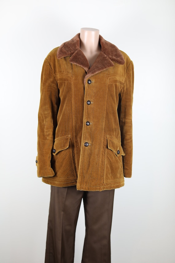 Vintage 70s Corduroy Lumber Jack Jacket, Vintage … - image 1