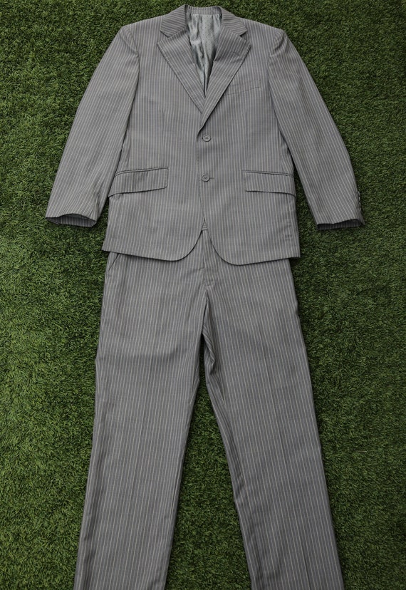 Vintage Y2k Suit, Size 8, Y2K Pinstripe Suit, Vint